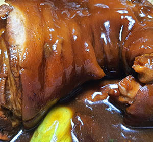 Braised Pig Feet whole